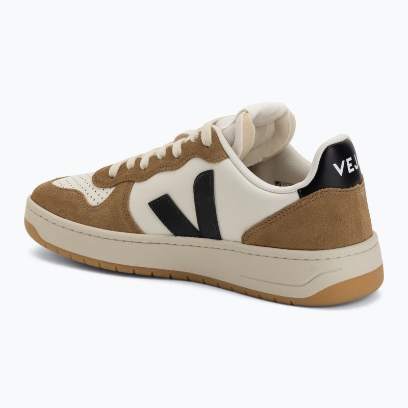 Взуття чоловіче VEJA V-10 Prime Leather pure/black/tent 3