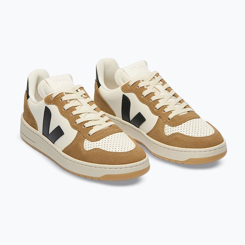 Взуття чоловіче VEJA V-10 Prime Leather pure/black/tent