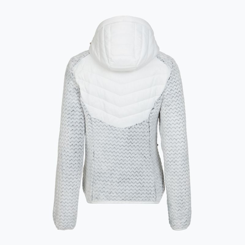 Куртка гібридна жіноча Aulp Clem Hooded Hybrid white 1 2