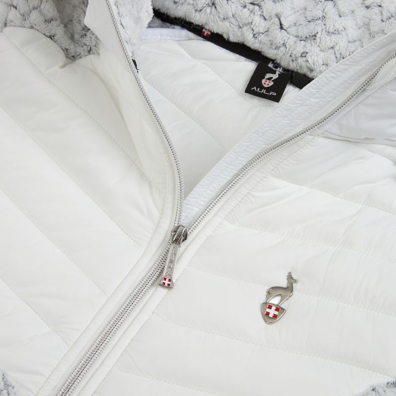 Куртка гібридна жіноча Aulp Clem Hooded Hybrid white 1 3