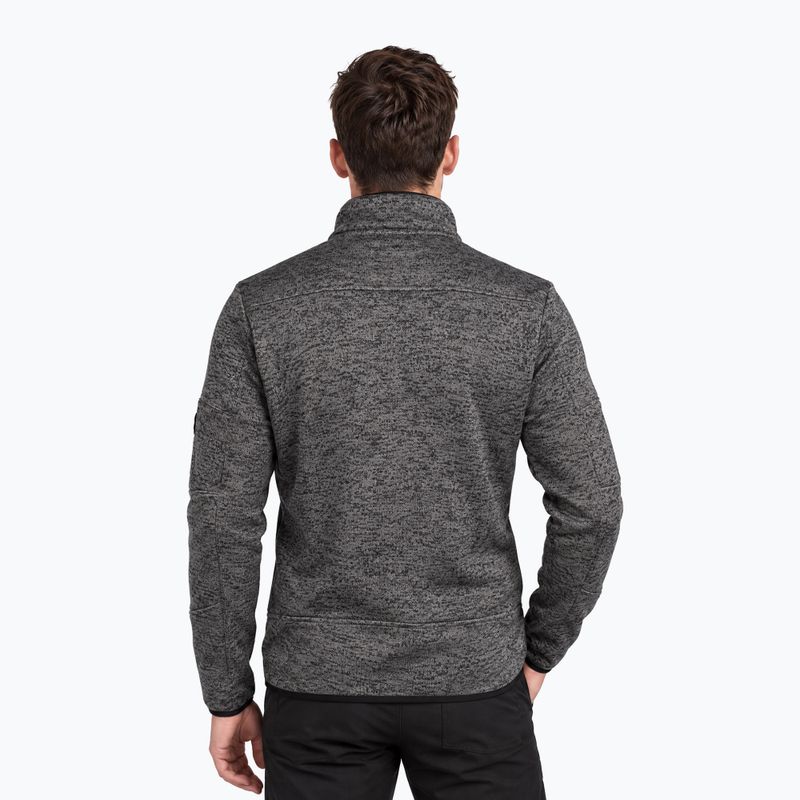 Кофта флісова чоловіча Aulp Navoy Melanged Knit anthracite 1 2