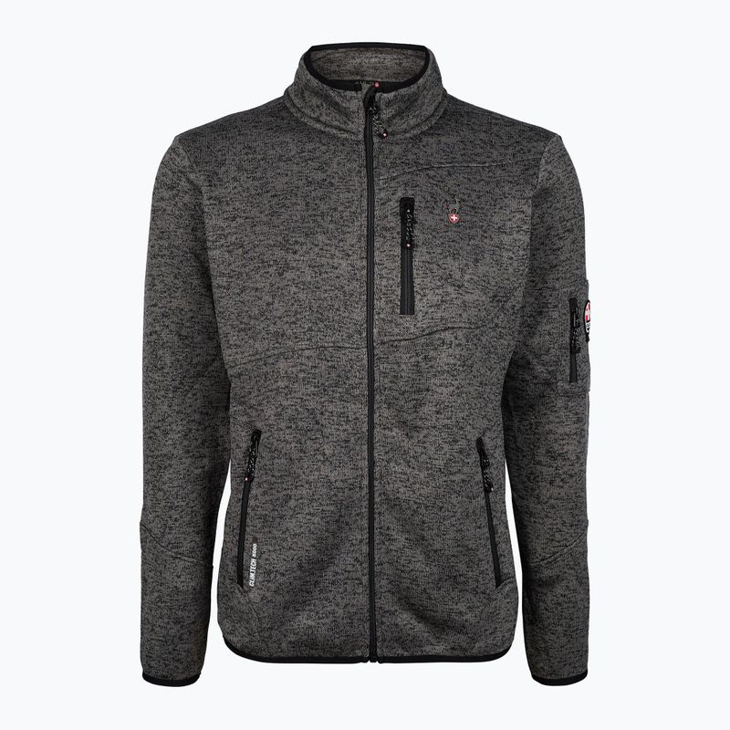 Кофта флісова чоловіча Aulp Navoy Melanged Knit anthracite 1 3