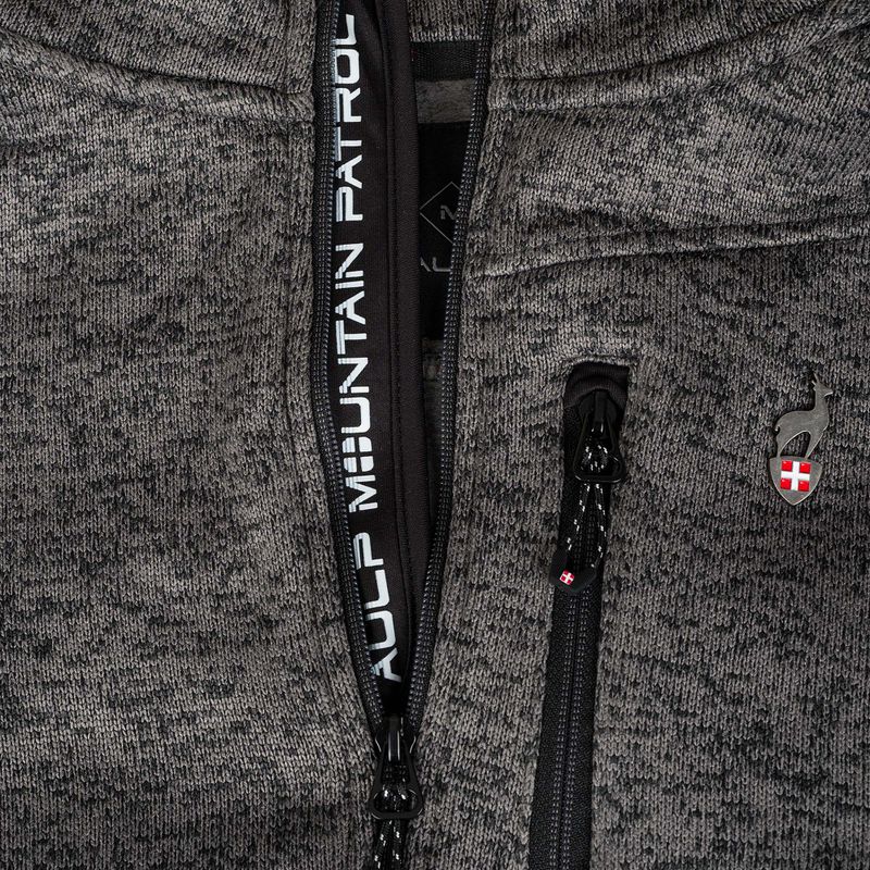 Кофта флісова чоловіча Aulp Navoy Melanged Knit anthracite 1 5