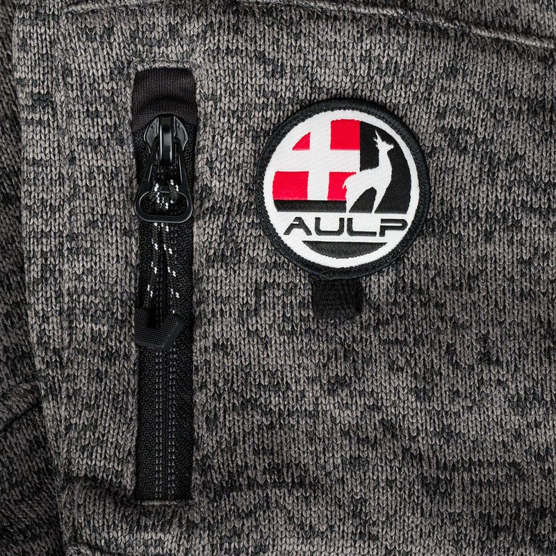Кофта флісова чоловіча Aulp Navoy Melanged Knit anthracite 1 7