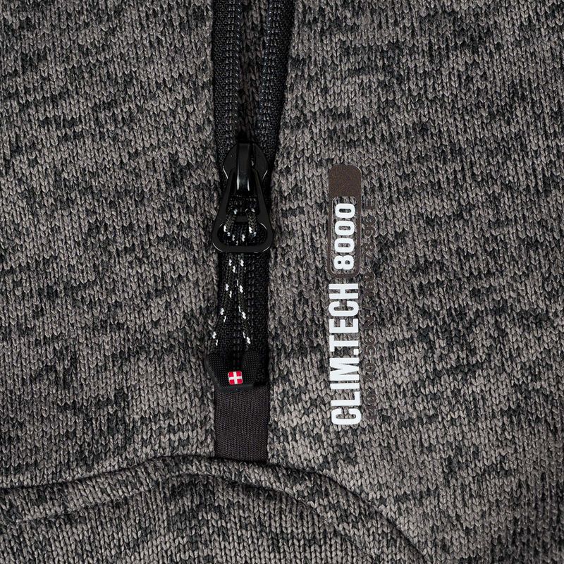 Кофта флісова чоловіча Aulp Navoy Melanged Knit anthracite 1 8