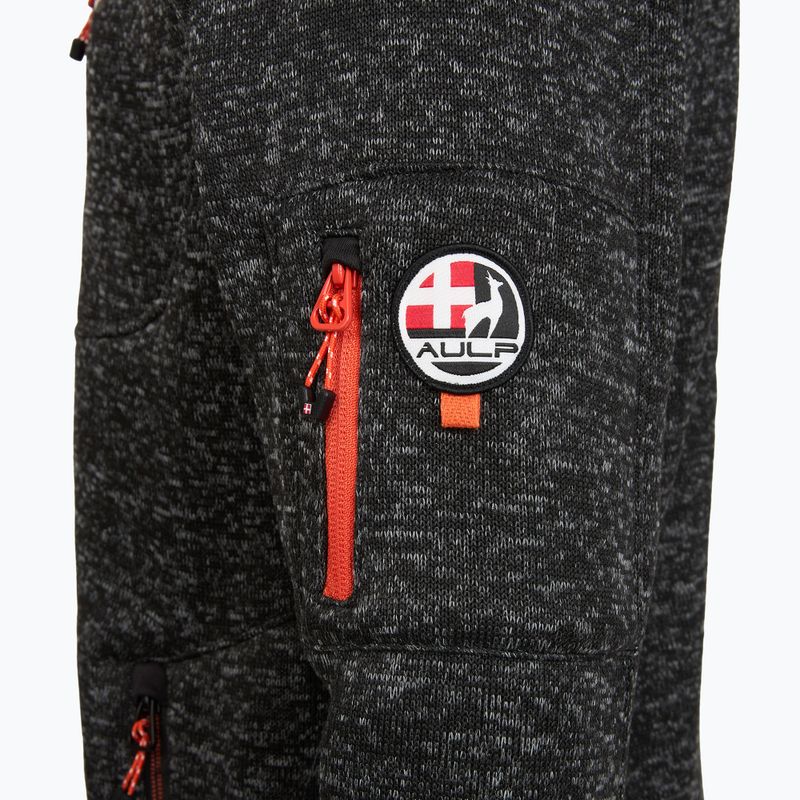 Кофта флісова чоловіча Aulp Navoy Melanged Knit black 1 3
