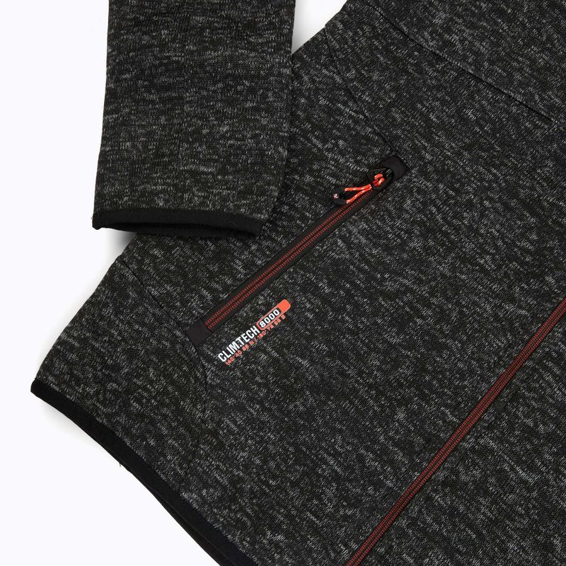 Кофта флісова чоловіча Aulp Navoy Melanged Knit black 1 5