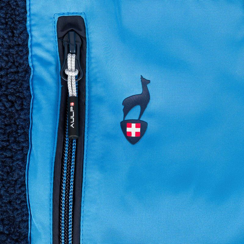 Кофта флісова дитяча Aulp Tiger Sherpa blue 1 6