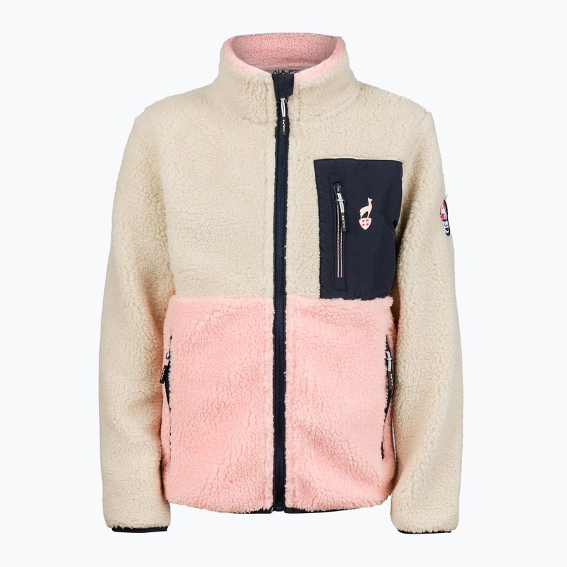 Кофта флісова дитяча Aulp Tiger Sherpa light coral 1 3