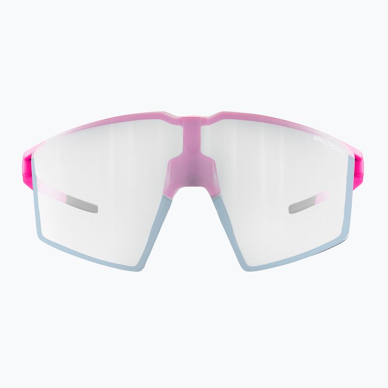 Сонцезахисні окуляри Julbo Edge Spectron 3 флуоресцентні рожеві/сині/сріблясті зі спалахом 9