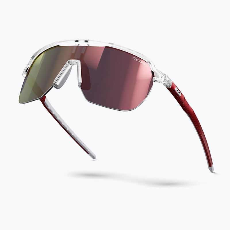 Окуляри сонцезахисні Julbo Frequency Spectron shiny translucent crystal/red/red flash 5