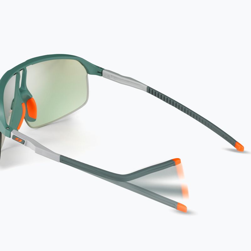 Сонцезахисні окуляри Julbo Density Reactiv 1-3 Light Amplifier оливково-зелені/сірі/багатошарові червоні 6