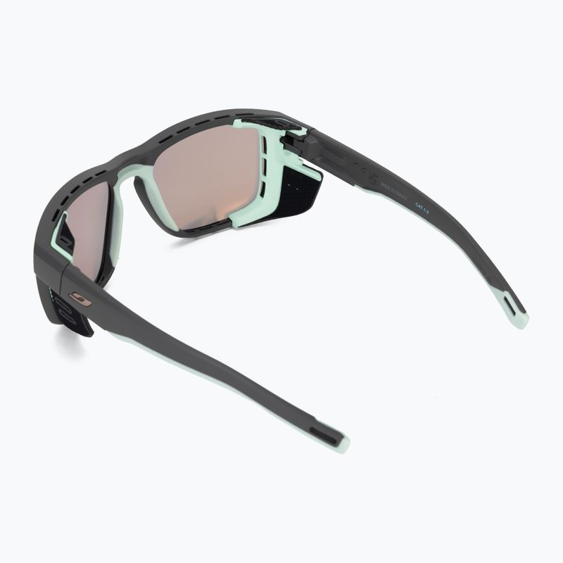Окуляри сонцезахисні Julbo Shield Reactiv Glare Control dark grey/green pastel 3