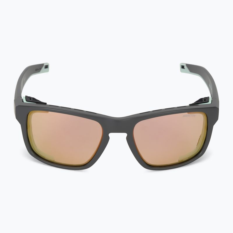Окуляри сонцезахисні Julbo Shield Reactiv Glare Control dark grey/green pastel 4