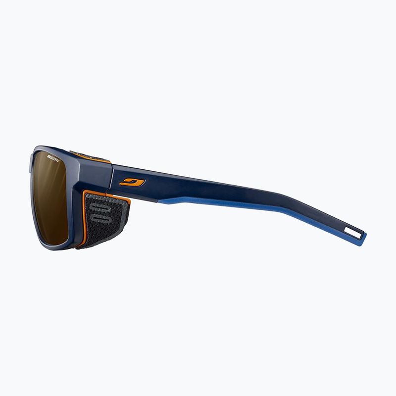 Окуляри сонцезахисні Julbo Shield Reactiv Polarized matt dark blue/orange 4