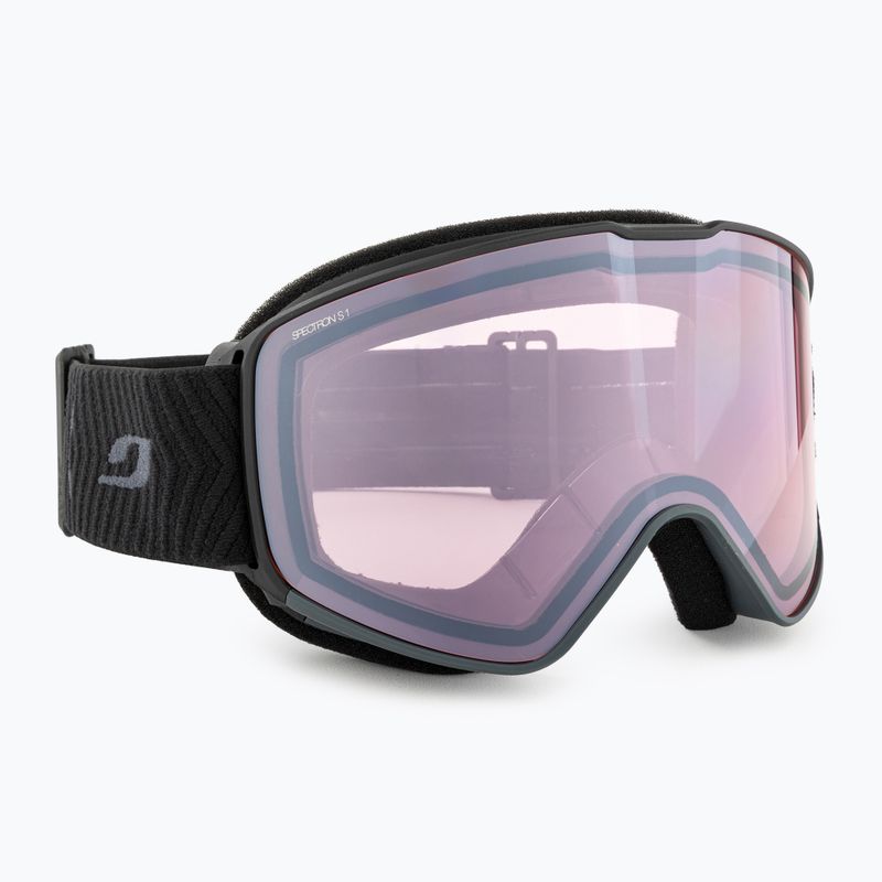 Окуляри гірськолижні Julbo Alpha black/pink/flash silver