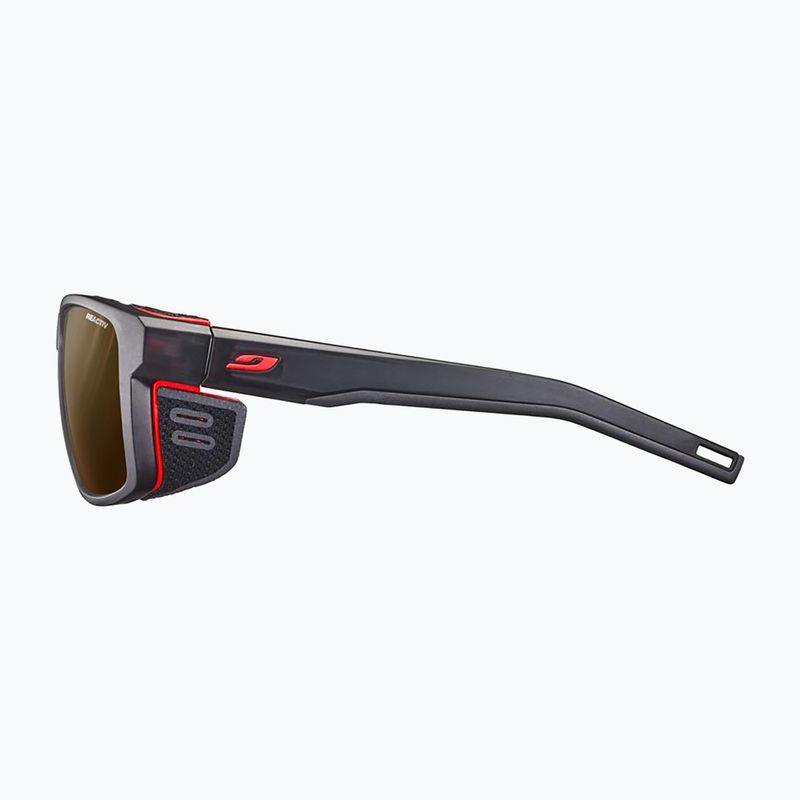 Окуляри сонцезахисні Julbo Shield Reactiv Polarized black/orange 4