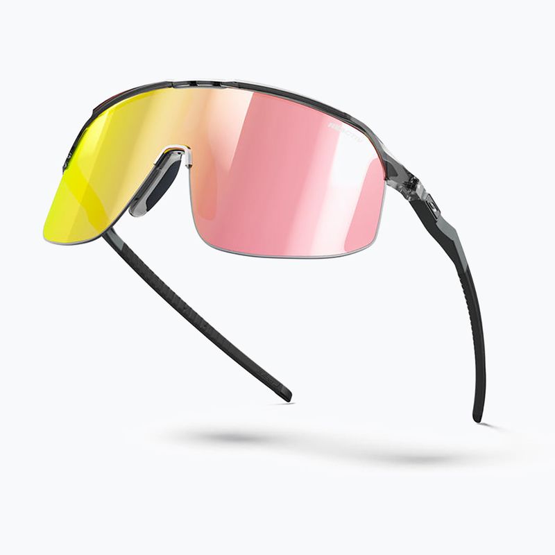 Окуляри сонцезахисні Julbo Density Reactiv shiny translucent black/gray/multilayer pink gold 6