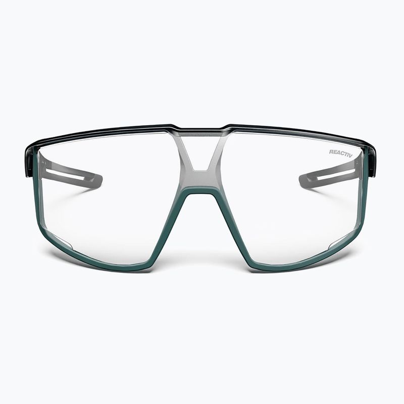 Окуляри сонцезахисні Julbo Fury Reactiv Performance shiny translu black/matt green 3
