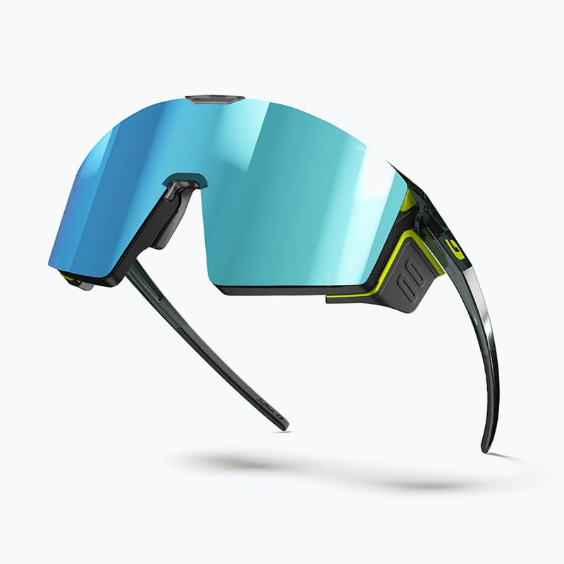 Окуляри сонцезахисні Julbo Edge Cover Polarized HD matte fluorescent yellow/shiny transparent black 4