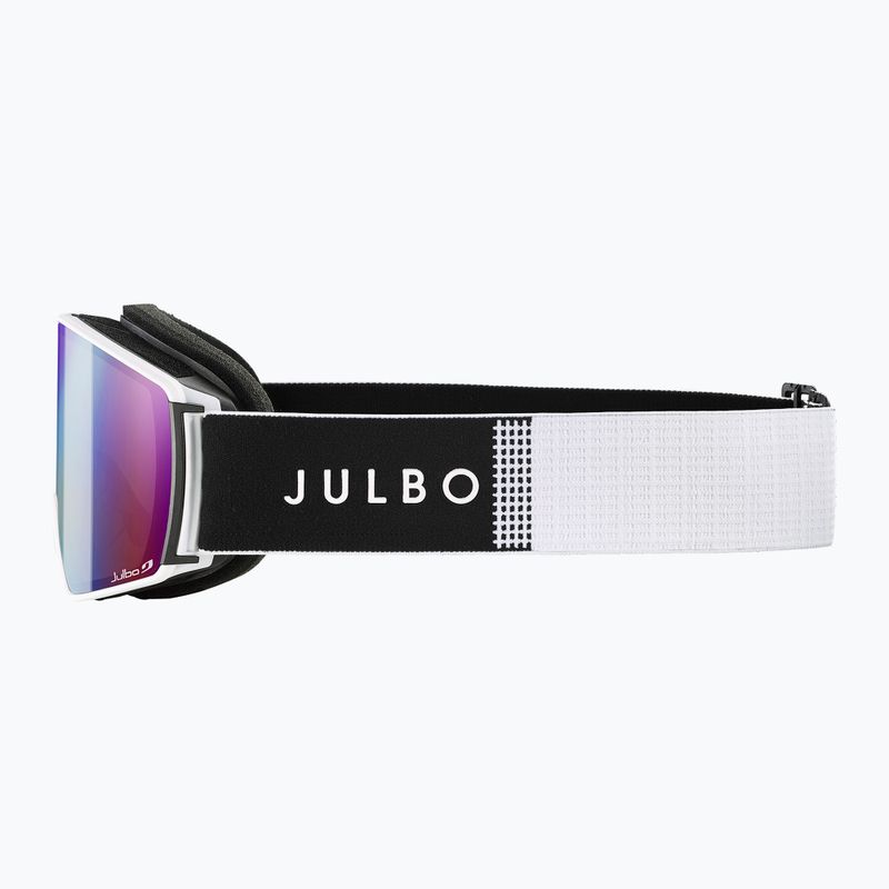 Окуляри гірськолижні Julbo Launcher Reactiv High Contrast white/black/flash purple 8