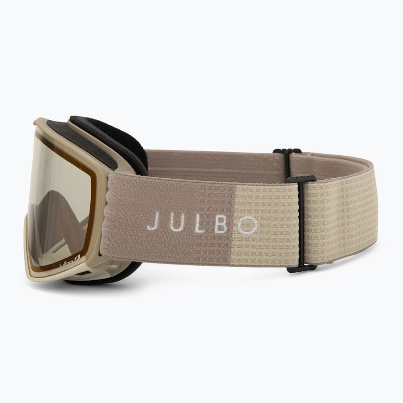 Окуляри гірськолижні Julbo Cyrius-X Reactiv High Contrast beige/brown/flash infrared 4