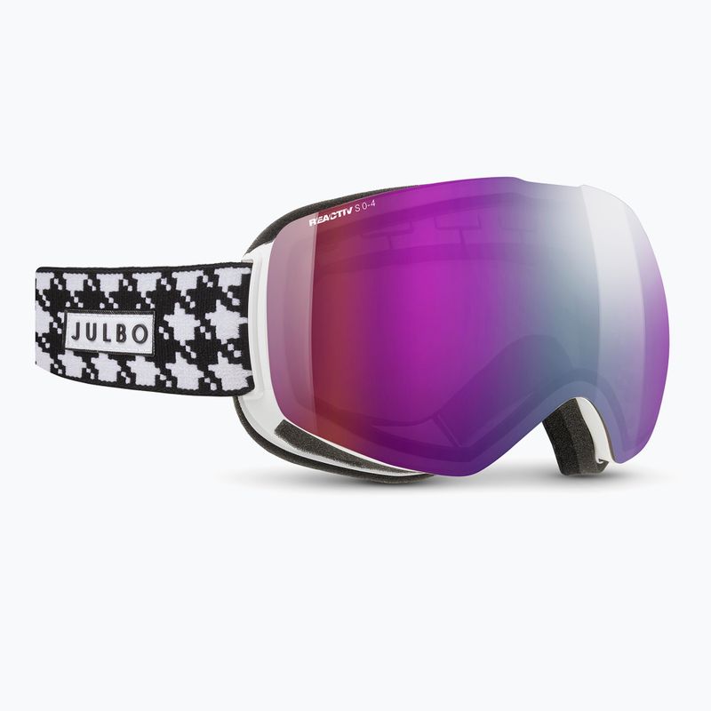 Окуляри гірськолижні Julbo Shadow Reactiv High Contrast white/black/flash purple 5
