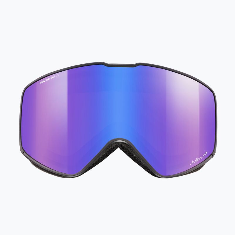 Окуляри лижні Julbo Cyrius Reactiv Glare Control black/ flash blue 2