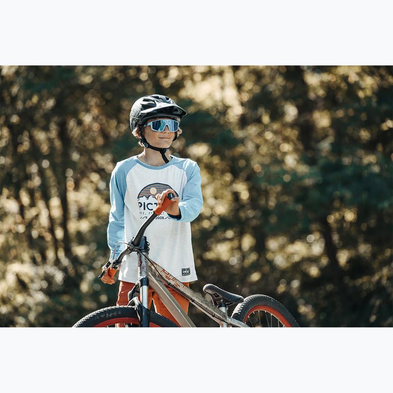 Дитячі сонцезахисні окуляри Julbo Fury Junior Spectron matt blue/blue flash 6