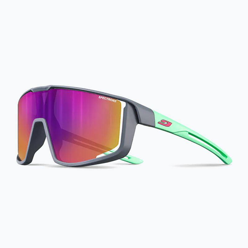 Дитячі сонцезахисні окуляри Julbo Fury Junior Spectron matt gray/mint/pink flash 5