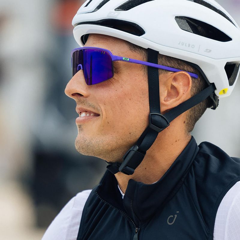 Окуляри сонцезахисні Julbo Intensity Reactiv High Contrast matt purple/gray/green 7