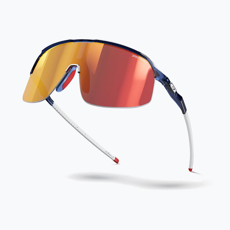 Окуляри сонцезахисні Julbo Density Spectron shiny translucent dark blue/white/red 5