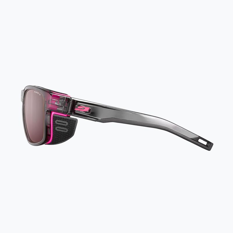 Окуляри сонцезахисні Julbo Shield M Polarized HD shint translu gray/fluo pink 3
