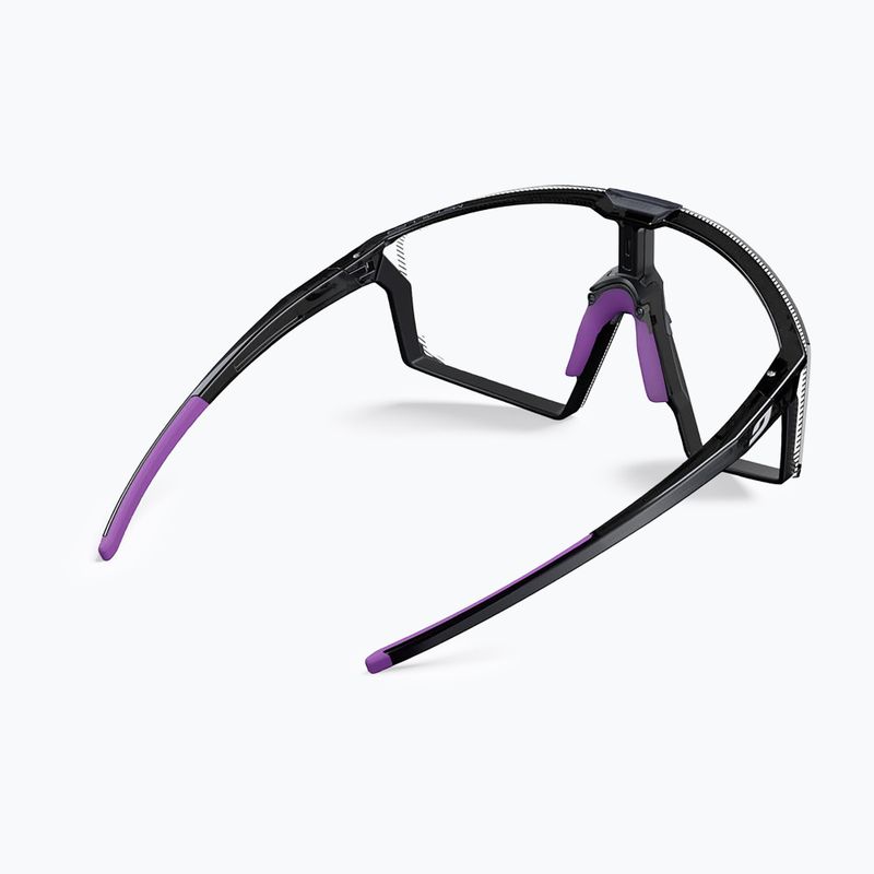 Окуляри сонцезахисні Julbo Edge Reactiv High Contrast shiny translu black/purple 10