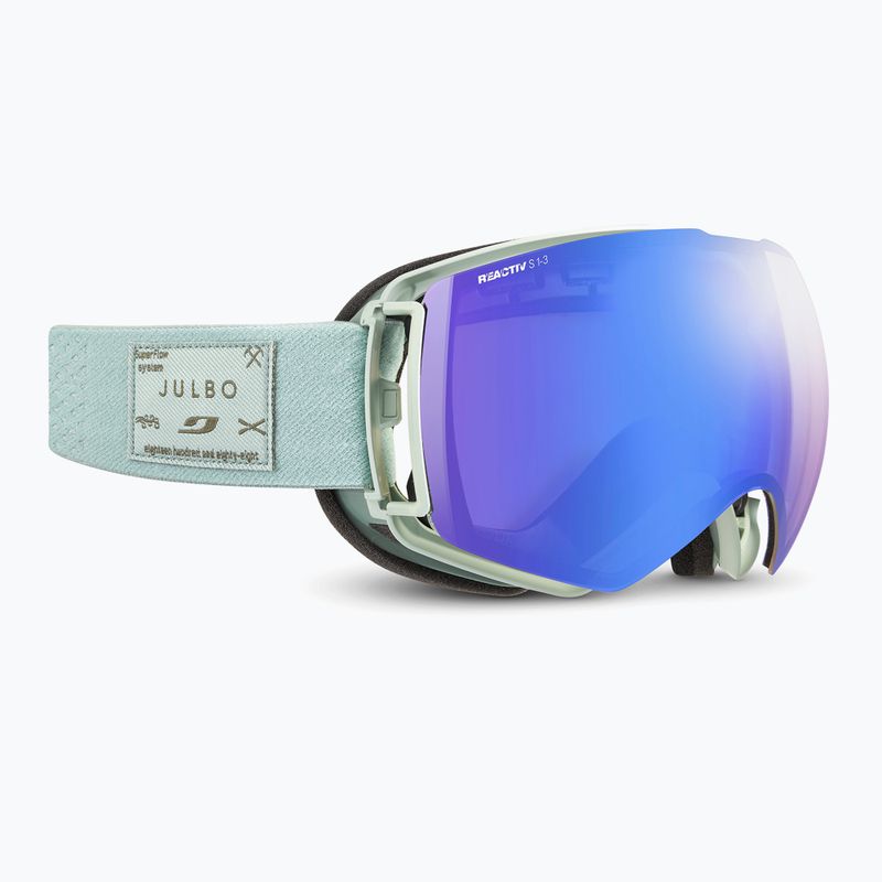 Окуляри лижні Julbo Lightyear Reactiv High Contrast S1-S3 light gray/flash blue 2