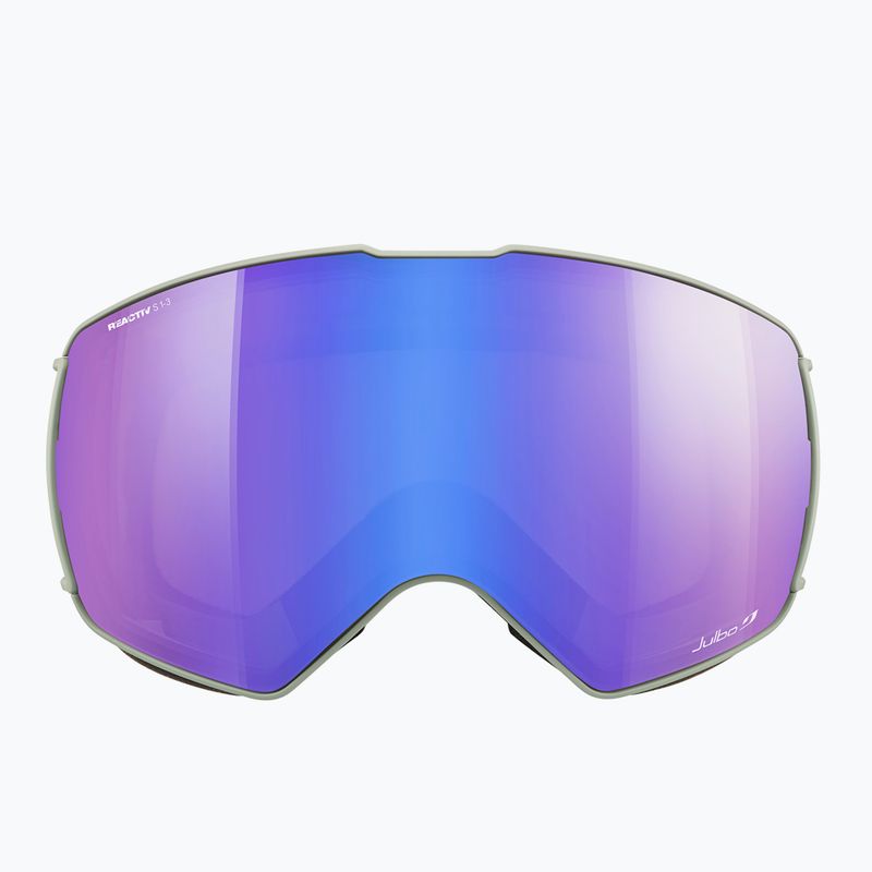 Окуляри лижні Julbo Lightyear Reactiv High Contrast S1-S3 light gray/flash blue 3