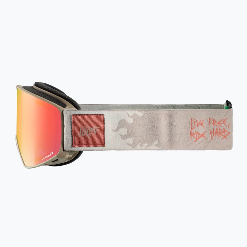Окуляри лижні Julbo Cyrius X Reactive High Contrast beige/flash red 4