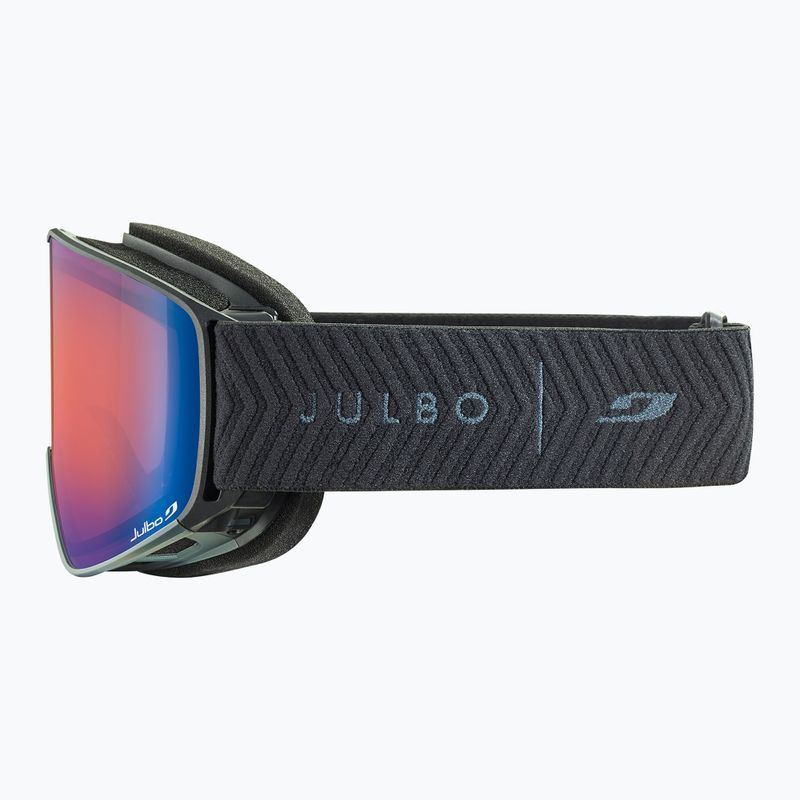 Окуляри гірськолижні Julbo Alpha black/goldange/flash blue 3