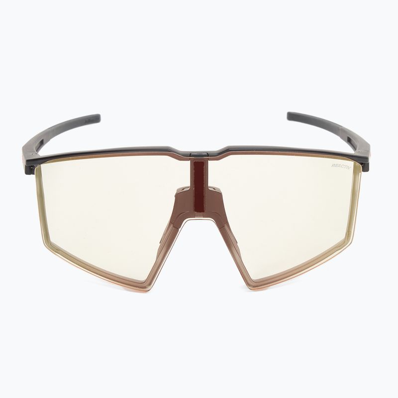 Julbo Edge Reactiv 0-3 High Contrast black translu logos помаранчеві флуоресцентні матові/прозорі сонцезахисні окуляри 3