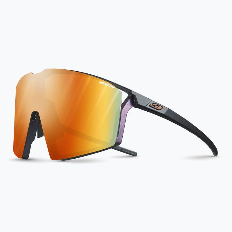 Julbo Edge Reactiv 1-3 Light Amplifier матовий чорний/переливчасті ir5/багатошарові червоні сонцезахисні окуляри 5