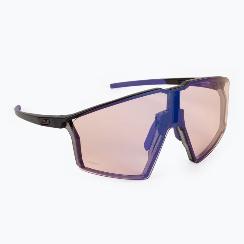 Окуляри велосипедні Julbo Edge Reactiv 1-3 High Contrast matt translucent black/purple 2