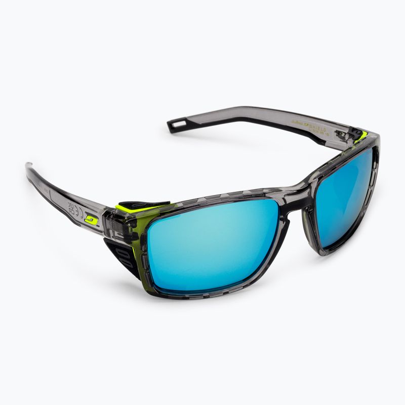 Велосипедні окуляри Julbo Shield Polar 4 Hd чорно-жовтий флюоресцентний/капсульний океанський майстер 2