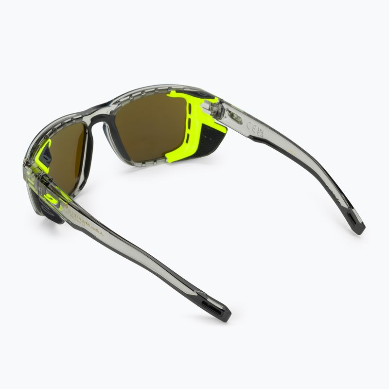 Велосипедні окуляри Julbo Shield M Polar 4 Hd чорно-жовті флюоресцентні/капсульні ocean master 3