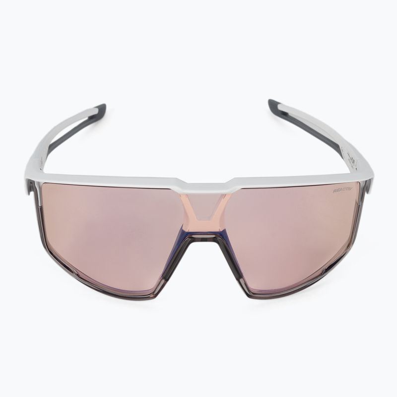 Окуляри велосипедні Julbo Fury Reactiv 1-3 High Contrast matt white/translucent gray 3
