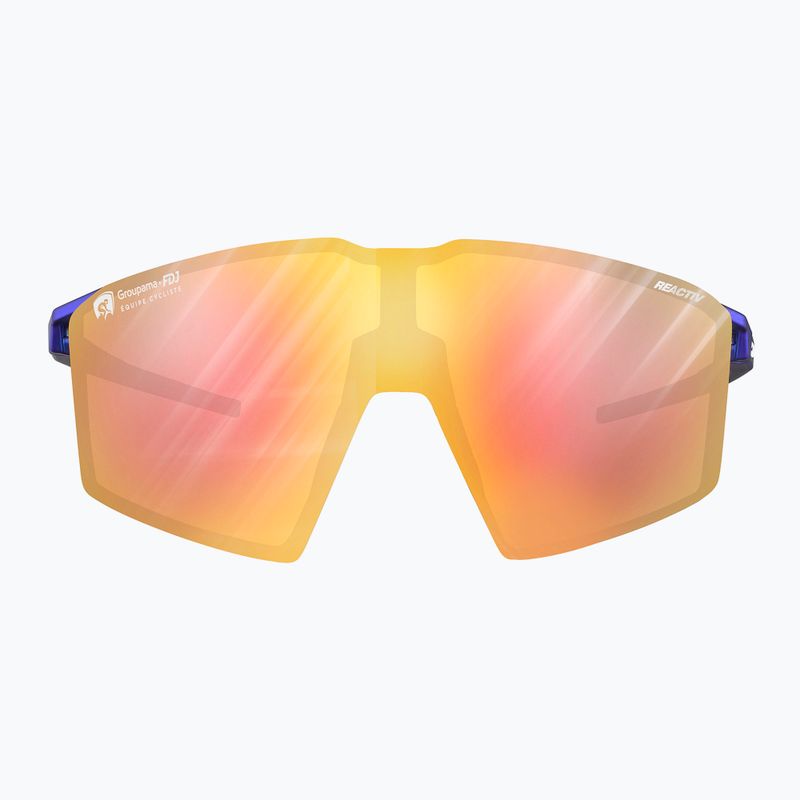 Сонцезахисні окуляри Julbo Edge Reactiv 1-3 Light Amplifier металік синій/білий/багатошарове золото рожеві 6
