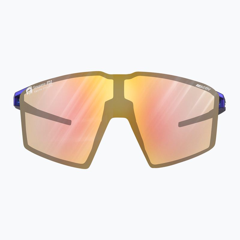 Сонцезахисні окуляри Julbo Edge Reactiv 1-3 Light Amplifier металік синій/білий/багатошарове золото рожеві 7