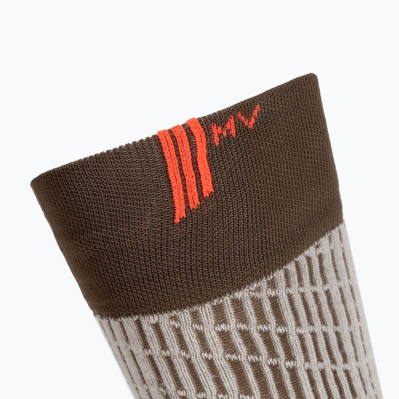 Шкарпетки лижні   SIDAS Ski MERINO MV коричневі 952351 4