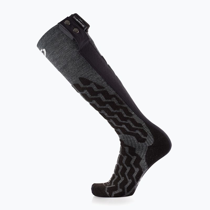 Шкарпетки з підігрівом Therm-ic Powersocks Heat Fusion Uni grey/ black 2