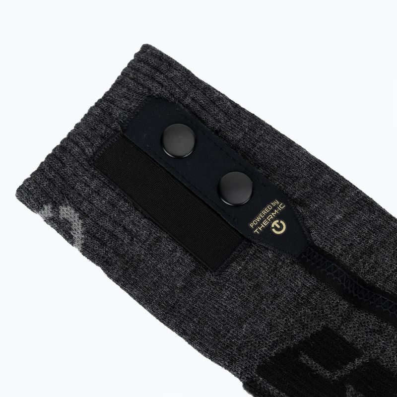 Шкарпетки з підігрівом Therm-ic Comfort Socks S.E.T grey/ black 4