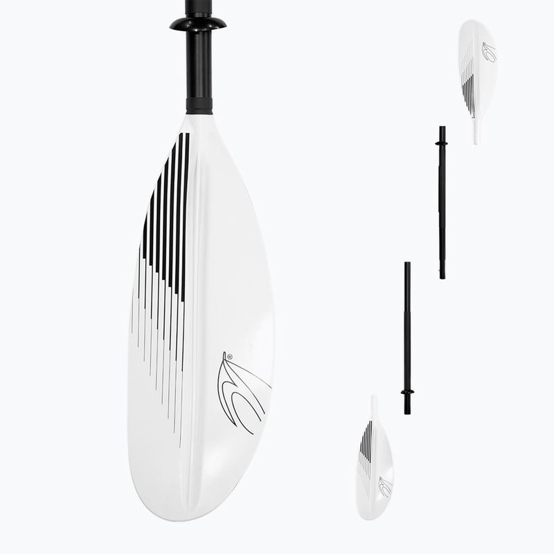 Весло для байдарки 4-компонентне AQUADESIGN Viva 4 white